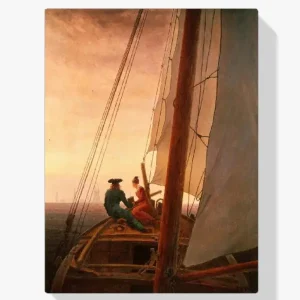 Vente Flash Schilderen op nummer – Op een zeilschip - 80x90cm
