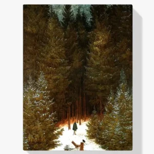 Achat Immédiat Schilderen op nummer – Jager in het bos - 60x60cm