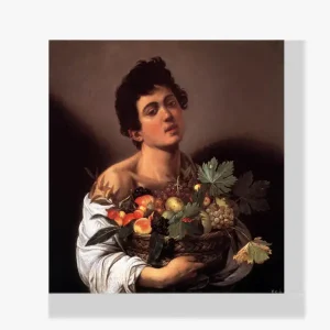 Vente Flash Schilderen op nummer – Jongen met een mand fruit - 50x70cm