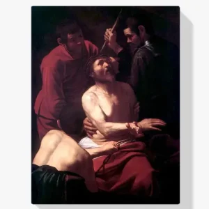 Achat Immédiat Schilderen op nummer – Christus gekroond met doornen - 60x80cm