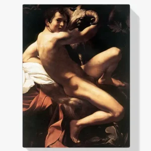 Vente Flash Schilderen op nummer – Johannes de Doper Jongeling met een Ram - 40x50cm