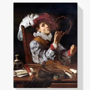 Achat Immédiat Schilderen op nummer – Een goochelaar - 50x60cm