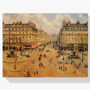 Jusqu’à Épuisement Des Stocks Schilderen op nummer – Avenue de l’Opéra Ochtendzon - 50x50cm