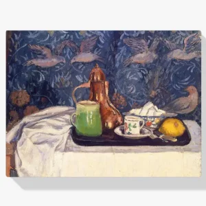 Vente Directe Schilderen op nummer – Stilleven met een koffiepot - 70x70cm