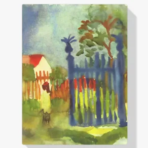 Achat Immédiat Schilderen op nummer – Tuinpoort - 80x90cm