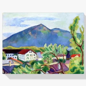 Vente Directe Schilderen op nummer – Lentelandschap in Tegernsee - 30x40cm