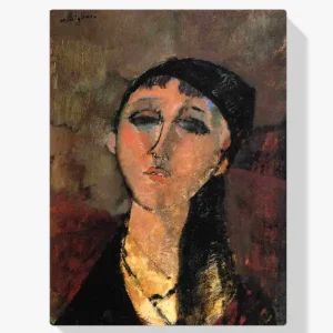 Vente Flash Schilderen op nummer – Portret van een jong meisje (ook bekend als Louise) - 40x40cm