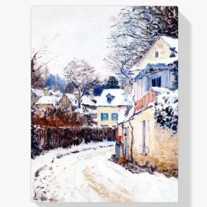 Vente Flash Schilderen op nummer – Weg in Louveciennes - 70x80cm