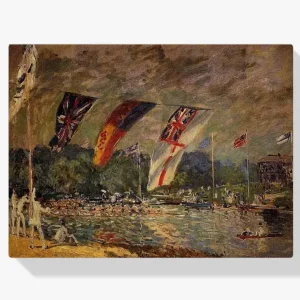 Vente Directe Schilderen op nummer – Regatta bij Molesey - 60x70cm