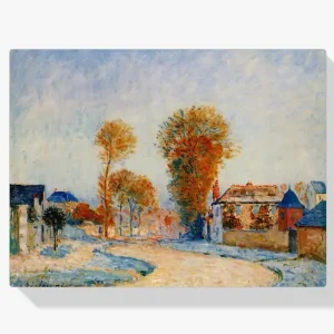 Vente Flash Schilderen op nummer – De eerste rijp - 70x70cm