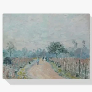 Acheter Direct Schilderen op nummer – De weg van Prunay bij Bougival - 40x50cm