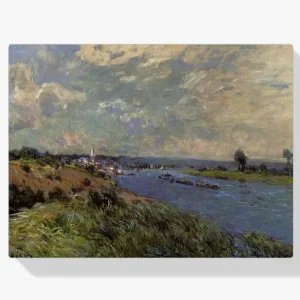 Acheter Direct Schilderen op nummer – De Seine bij Saint-Cloud - 60x80cm