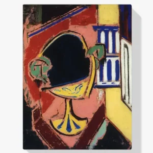 Vente Directe Schilderen op nummer – Messing kom - 40x40cm