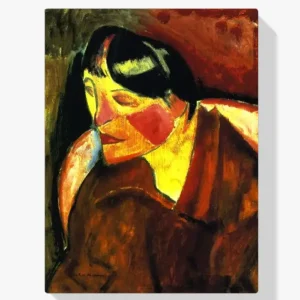 Vente Flash Schilderen op nummer – Hoofd van een vrouw - 40x50cm