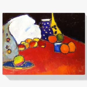 Vente Directe Schilderen op nummer – Rode tafel - 60x60cm