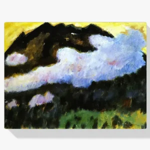 Vente Directe Schilderen op nummer – Witte wolk - 40x40cm