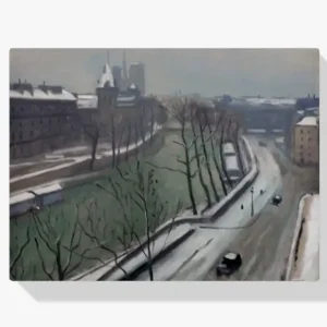 Achat Immédiat Schilderen op nummer – Kade van de grote Augustijnen - 80x80cm