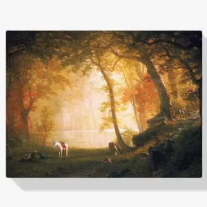 Vente Flash Schilderen op nummer – Een rustpauze tijdens de rit - 80x90cm