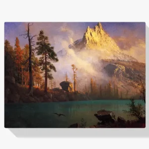 Schilderen op nummer – Bergmeer - 70x70cm Expédié Aujourd’hui